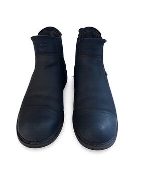 UGG Men’s Chelsea Boots | Black Nubuck Leather | Size 10.5